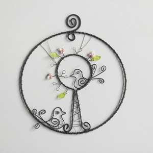 Adorno Navideño Colgante de Hierro Forjado Hecho a Mano con Diseño Personalizado para Decoración Navideña del Hogar - Product Image 2