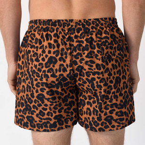 Pantalones cortos de baño informales sólidos para hombre, bañador de surf personalizado, malla para correr, doble capa, 5 pulgadas, pantalones cortos de secado rápido de alta calidad - Product Image 3