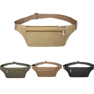 Riñonera Deportiva Unisex de Viaje, con Cinturón Ajustable, Cierre de Cremallera, Logotipo Personalizado, Impermeable, de Poliéster, Diseño Simple, Gran Venta - Product Image 5