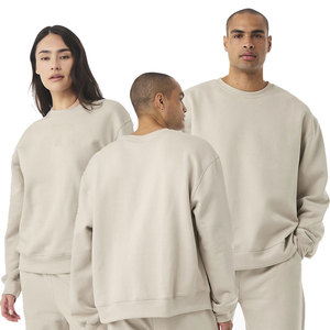 Bella + Canvas Unisex 10 Oz. Sudadera de Forro Polar Grueso con Cuello Redondo-4711 100% Algodón Invierno Impresión Digital - Product Image 1