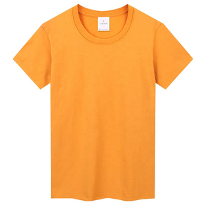 T-shirts pour hommes personnalisés à col en O Impression par transfert de chaleur Polyester tricoté/coton respirant écologique de haute qualité à manches courtes - Product Image 1