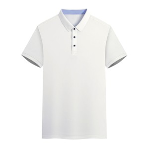 Camiseta Polo de Trabajo de Manga Corta para Hombre, Estilo Polo, con Logotipo Bordado Personalizado OEM, Precio de Fábrica China Bangladesh - Product Image 5
