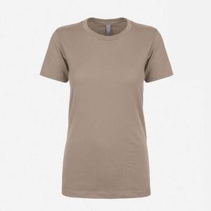 Camisetas de Manga Corta Casuales de Alta Calidad con Cuello Redondo y Logotipo de Diseñador para Mujer Next Level NL1510 Camiseta Ideal de Manga Corta para Mujer - Product Image 1
