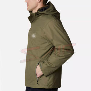 เสื้อแจ็กเก็ตกันฝนสำหรับผู้ชายสไตล์ไฮสตรีทเสื้อผ้าลำลองมีฉลากส่วนตัวส่งตรงจากโรงงาน - Product Image 3