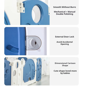 Fácil configuración Desmontar Corralito para bebés para gemelos <span class=keywords><strong>Europa</strong></span> Fácil plegable Juego de corralito para bebés - Product Image 6