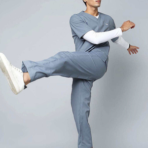 Meilleurs gommages d'allaitement pour hommes, uniformes médicaux de haute qualité, nouvelle mode, tissu en toile imprimé de marque privée pour hôpitaux OEM - Product Image 2