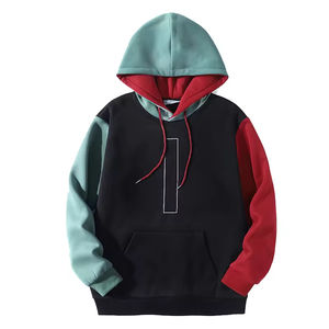 เสื้อมีฮู้ดผ้าฝ้ายผู้ชายเสื้อมีฮู้ดสีโอเวอร์ไซส์แบบกำหนดเอง - Product Image 4