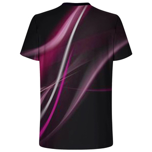 Camiseta digital personalizada Impresión por sublimación 3D Camiseta para hombre Ropa de talla personalizada al por mayor hecha de camisetas de poliéster - Product Image 4