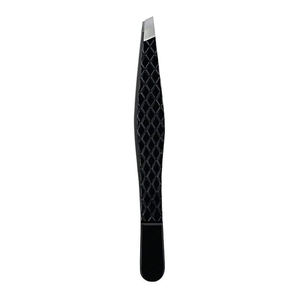 Pinzas Profesionales de Acero Inoxidable con Punta Inclinada para Depilación de Cejas - Product Image 1