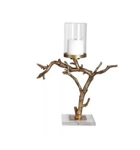 Candélabre de luxe pour décoration de mariage bougeoir en métal dernier candélabre nouveau bougeoir en métal pour mariage - Product Image 5