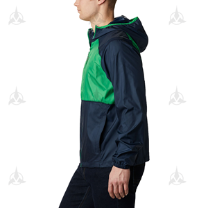 Nouveau design Veste coupe-vent à capuche respirante imperméable en nylon 100% pour hommes en vente en gros - Product Image 3