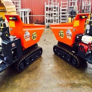 Mini-dumper autochargeur sur chenilles diesel 1-10t, neuf, avec direction à droite, homologué CE EPA EURO 5, pour travaux de terrassement, à vendre - Product Image 1