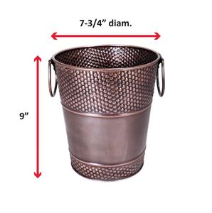 Elegante diseño de metal cubo de hielo vino cerveza botella enfriador Cubo de almacenamiento para el hogar bar restaurante Hotel enfriador hielo bebida bañera - Product Image 4