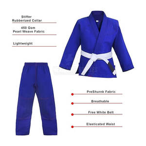 <b>Professional</b> <b>Light</b> Weight Custom Jiu Jitsu Brazilian Kimonos Gi Kids Adult Ladies BJJ High Quality Uniform - Product Image 5