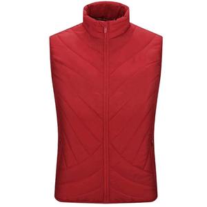 Autumn Winter Men's Sport Style Vest Thick Warm <b>Sleeveless</b> Hooded Outerwear <b>Coat</b> Casual Waistcoat Polyester Fabric Outdoor Use - Product Image 2