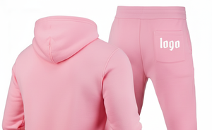 Conjuntos de Ropa Urbana al por Mayor Unisex, Transpirables, Cómodos, de Secado Rápido, 100% Poliéster, Cuello Alto Regular con Letras, para Primavera - Product Image 4