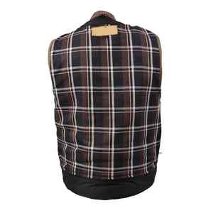 Gilet en cuir véritable de qualité supérieure chaud et imperméable pour l'automne et l'hiver avec un design unique sans manches, gilet en cuir pour hommes le plus demandé - Product Image 6