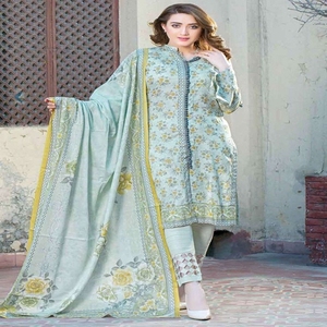 VENTA CALIENTE TRAJE DE TRES PIEZAS PARA MUJER EN COLOR AZUL CLARO VESTIDOS FANCY PARA MUJER EN TARIFA DE VENTA ENTERA Y VENTA DIRECTA DE FÁBRICA 2024 - Product Image 1