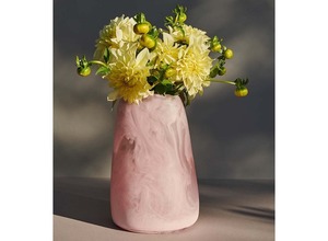 Vase en résine aquatique de qualité supérieure, style tourbillon, artistique, moderne, fait à la main, écologique, imperméable, vase de table pour mariage, personnalisable, tendance - Product Image 2