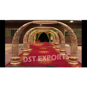 เสาทางเดินขนาดเล็กเสาทางเดินสำหรับงานแต่งงานเสาทางเดินในงานแต่งงานของอินเดียดีไซน์ใหม่ - Product Image 6