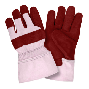 ถุงมือหนังวัวแยกชิ้นสำหรับงานหนักของแคนาดาคุณภาพระดับพรีเมี่ยมสวมใส่สบายเพื่อความปลอดภัยสะท้อนแสง - Product Image 3