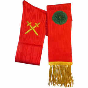 Vente en gros Grand Conseil maçonnique de chevalier maçons ceinture de cérémonie ceintures maçonniques personnalisées - Product Image 4