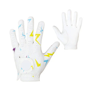 La mejor ropa de moda transpirable con logotipo personalizado, guantes de golf antideslizantes, guantes de golf de piel de oveja de cuero Carbetta - Product Image 1