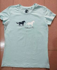 Camiseta de Verano para Mujer, Diseño Moderno, Alta Calidad, Informal, Lisa, Manga Corta, Cuello Redondo, Transpirable, Secado Rápido, 100% Algodón - Product Image 2