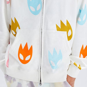 Nouveau dernier sweat à capuche sérigraphié personnalisé imprimé sur toute la surface sweat à capuche streetwear personnalisé sweat à capuche zippé de haute qualité - Product Image 5