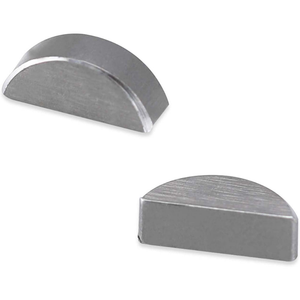 GB1099 10 pièces Clavettes Woodruff métriques en acier au carbone M2 M2.5 M3 M4 M5 pour arbre de transmission parallèle - Product Image 1