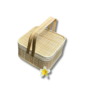 MEILLEUR PRODUIT Panier cadeau durable en bambou du Vietnam pour offrir des cadeaux durables et les consommateurs soucieux de l'environnement - Product Image 1