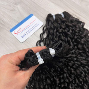 Extensiones de Cabello Humano Virgen Vietnamita de Alta Calidad, Cabello Rizado Pixie, Trama Remy de Doble Trama a Máquina - Product Image 2