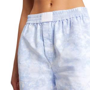 Custom Made Most Comfortable Cheap Price Women Acid Wash Shorts Breathable Customization Summer Acid Wash Shorts - Product Image 3