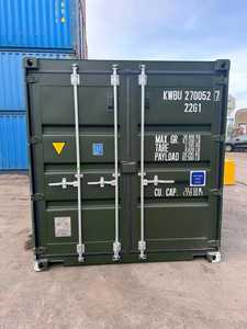 Conteneur maritime sec de 20 pieds High Cube en acier durable pour la logistique et le stockage - Product Image 5