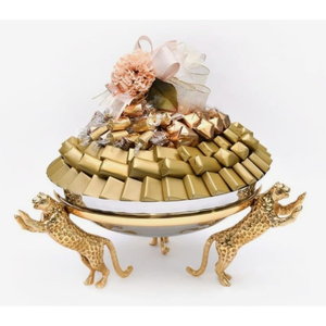 Tazón para servir chocolate de forma redonda de diseño elegante, tazón para servir chocolate de comida de alta calidad para bodas y tazón de regalo - Product Image 2