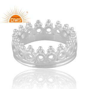 El mejor diseño de anillo de banda de Plata de Ley 925, proveedor de joyería de diseño personalizado para mujeres, regalo para HerFashion Jewelry, collares de moda - Product Image 1