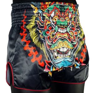 Ropa de Boxeo de Secado Rápido, Pantalones Cortos de Muay Thai, Pantalones Cortos de Kick Boxing, Pantalones Cortos de MMA, Ropa Deportiva de Lucha para Hombre, Pantalones Cortos de Muay Thai OEM - Product Image 6