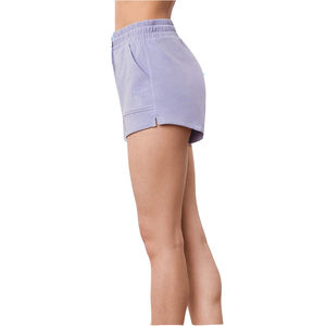 Pantalones cortos informales para mujer 100% algodón polar sudor pantalones cortos para correr entrenamiento y correr precio barato señoras pantalones cortos de gimnasio para mujeres niñas - Product Image 4