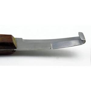 Cuchillo Quirúrgico Veterinario de Acero Inoxidable de Alta Calidad para Herraduras, Herramienta de Precisión para Recortar las Herraduras de Caballos, Ancho Medio Doble - Product Image 4