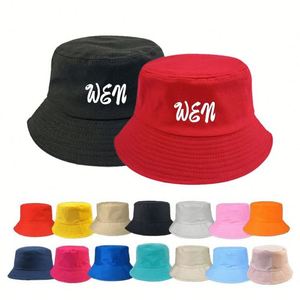 Luxury Summer Fashion Custom 100% Cotton Designer All Over Print Logo <b>Reversible</b> <b>Bucket</b> <b>Hat</b> - Product Image 6