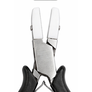 Flat Nylon Jaw Plier Jewelry Making Tool Non Scratch Pliers Soft Jaw <b>Wire</b> Wrapping <b>Craft</b> Tool Ergonomic Grip - Product Image 2