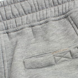 Pantalones Cortos Deportivos Personalizados para Hombre, de Algodón y Felpa, Diseño Sólido, Estampado Digital, Cintura Elástica Media, Casuales, Transpirables, Servicio OEM - Product Image 5