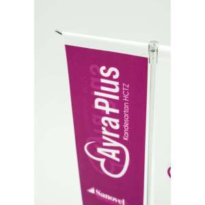 Swallowtail T-Shaped Desk <b>Flag</b> Digital Printing Garden <b>Flag</b> with Aluminum <b>Pole</b> Metal Base Nylon Polyester Material <b>for</b> Display - Product Image 5
