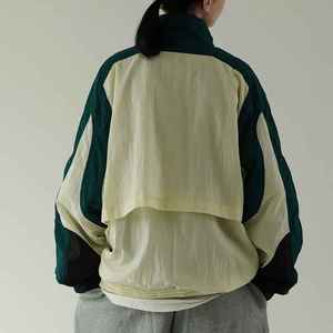 Ensembles de survêtement unisexes personnalisables pour hommes et femmes, écologiques, coupe-vent, respirants, couleur unie, doublure en nylon, pantalon de jogging - Product Image 3