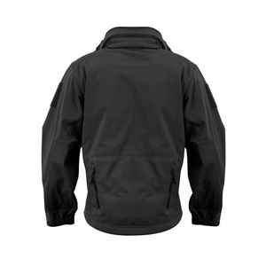 Chaqueta polar para hombre reversible de invierno táctico uniforme de empresa ropa de trabajo al aire libre con logotipo personalizado - Product Image 5