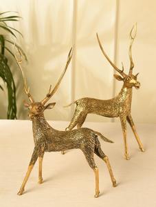 Objet de table en métal chic pour la décoration de table d'appoint, étagère de bureau, affichage, accent artistique minimal, améliorant l'esthétique moderne de la pièce - Product Image 2