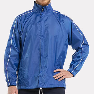 Chaquetas de hombre personalizadas, diseño duradero de tela transpirable directo de fábrica OEM ODM para entrenamiento al aire libre - Product Image 3
