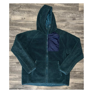 เสื้อฮู้ด Sherpa มีซิปครึ่งตัวที่มีสไตล์และความคุ้มครองเต็มรูปแบบเหมาะสำหรับแอธเลชเชอร์ปากีฬาฤดูหนาวและการใช้งานในชีวิตประจำวัน - Product Image 1