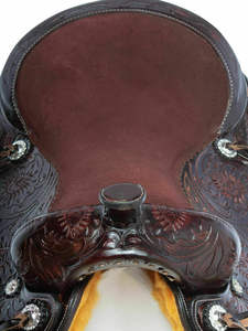 Meilleure vente selle d'endurance occidentale marron de qualité supérieure sculptée à la main en cuir durable équitation équestre Tack - Product Image 3