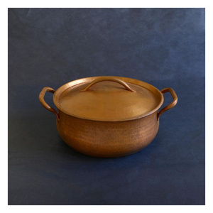 Ustensile de cuisine indienne de qualité supérieure en acier inoxydable plaqué cuivre Regal pour restaurants - Product Image 2